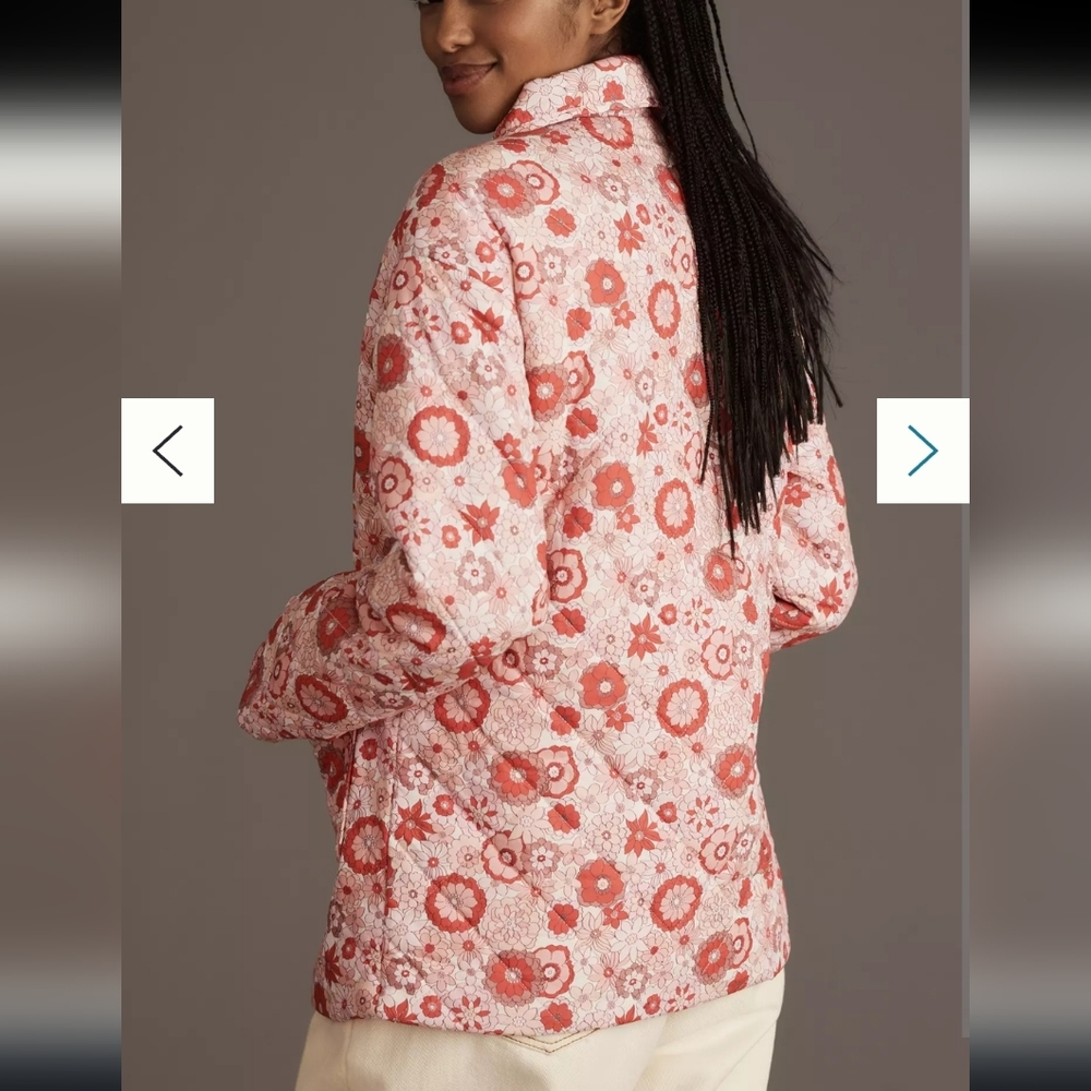 Anthropologie Glamorous Floral Jacket Size Small - Picture 3 of 9